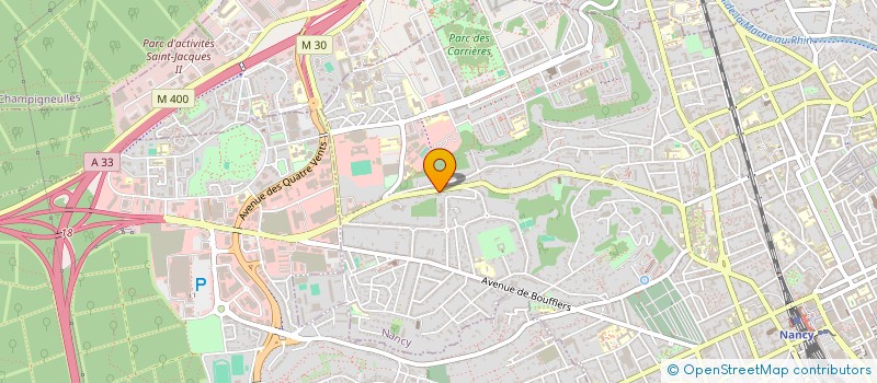 localisation de l'entreprise ETABLISSEMENTS MANTE  NANCY