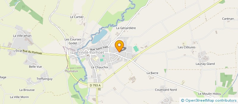 localisation de l'entreprise ETABLISSEMENTS MARCADE à EVRIGUET
