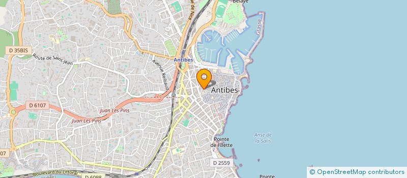 localisation de l'entreprise ETABLISSEMENTS MARCEL CHIOCCI à ANTIBES