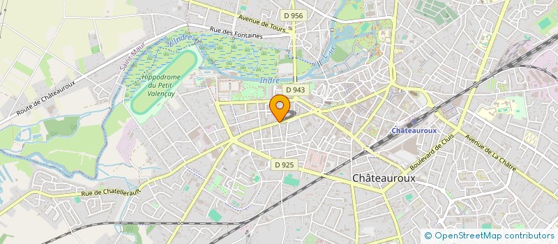 localisation de l'entreprise ETABLISSEMENTS MARCEL ROUSSEL à CHATEAUROUX