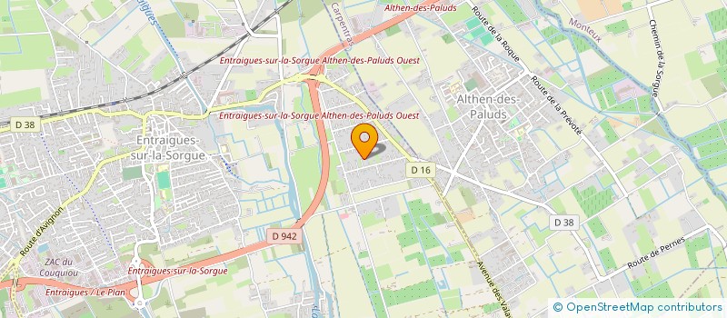 localisation de l'entreprise ETABLISSEMENTS MARDOYAN  ENTRAIGUES-SUR-LA-SORGUE