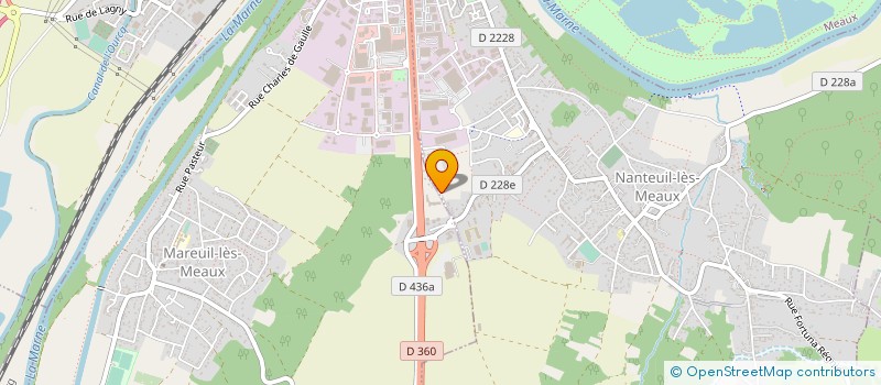 localisation de l'entreprise ETABLISSEMENTS MARGOT SA à MAREUIL-LES-MEAUX