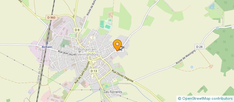 localisation de l'entreprise ETABLISSEMENTS MAROLLE à BOHAIN-EN-VERMANDOIS
