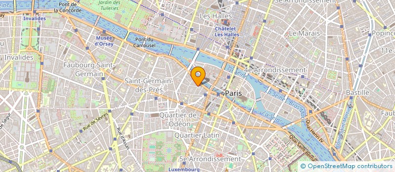 localisation de l'entreprise ETABLISSEMENTS MATHEZ à PARIS