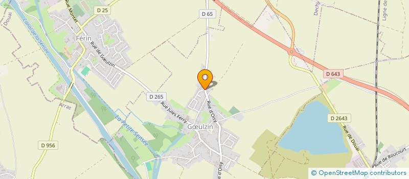 localisation de l'entreprise ETABLISSEMENTS MATHIEUX  GULZIN