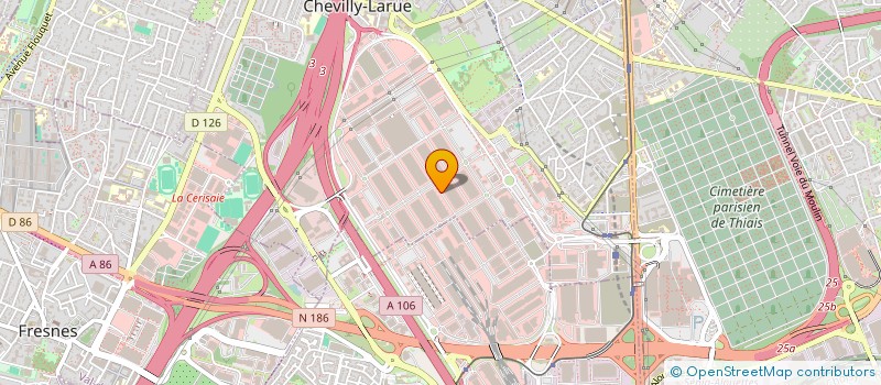 localisation de l'entreprise ETABLISSEMENTS MAUVEE  CHEVILLY-LARUE