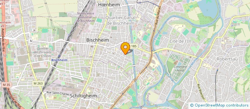 localisation de l'entreprise ETABLISSEMENTS MAYER  BISCHHEIM