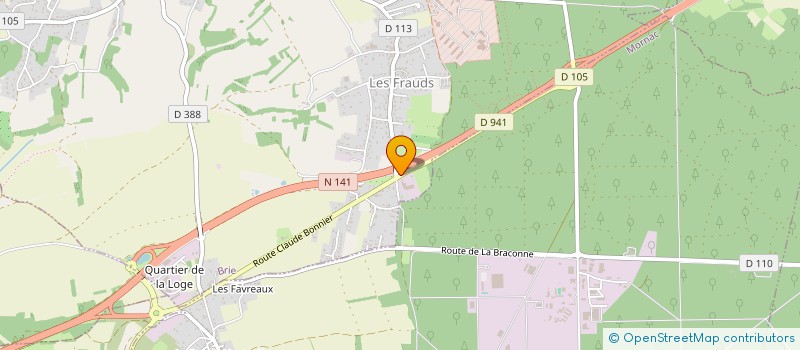 localisation de l'entreprise ETABLISSEMENTS MAYOUX à BRIE