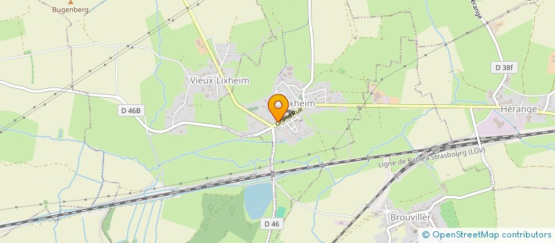 localisation de l'entreprise ETABLISSEMENTS MAZERAND  LIXHEIM