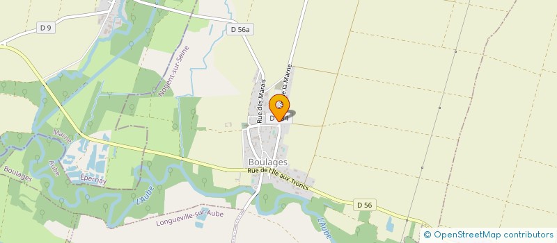 localisation de l'entreprise ETABLISSEMENTS MELEN-LHUILLIER SA  PLANCY L'ABBAYE