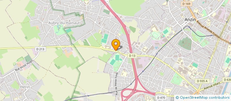 localisation de l'entreprise ETABLISSEMENTS MENART à PETITE-FORET