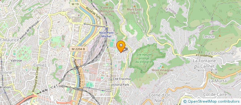 localisation de l'entreprise ETABLISSEMENTS MESCHINI ET ASSOCIES à SAINT-LAURENT-DU-VAR