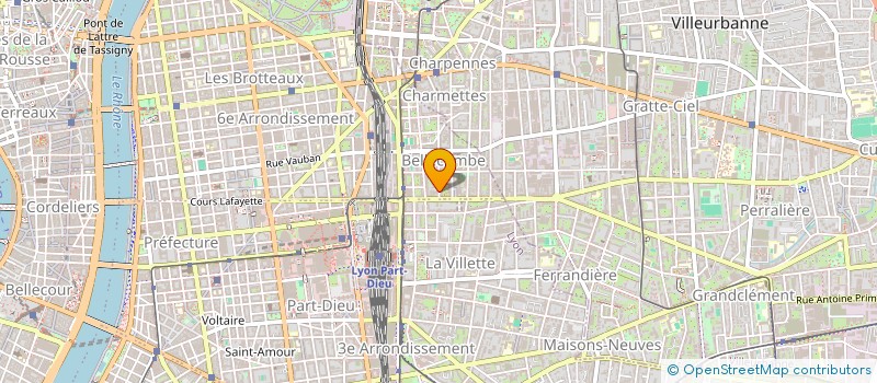 localisation de l'entreprise ETABLISSEMENTS MESSIN SA  LYON