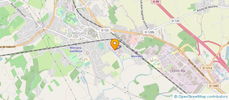 localisation de l'entreprise ETABLISSEMENTS MEURANT à MOIRANS