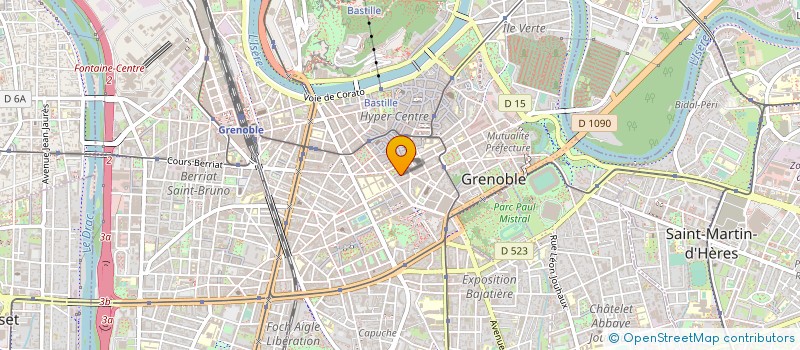 localisation de l'entreprise ETABLISSEMENTS MICAND à GRENOBLE