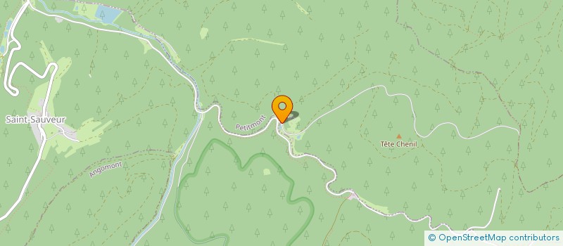 localisation de l'entreprise ETABLISSEMENTS MICHAUT FRERES  PETITMONT