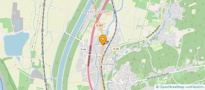 localisation de l'entreprise ETABLISSEMENTS MICHEL ET COMPAGNIE  MONDRAGON