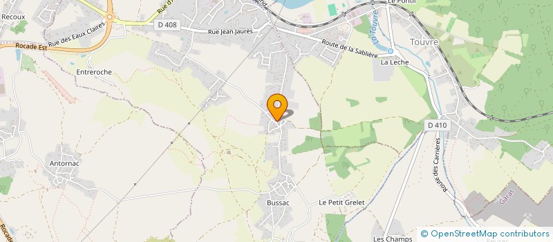 localisation de l'entreprise ETABLISSEMENTS MICHEL GUIGNARD à MAGNAC-SUR-TOUVRE