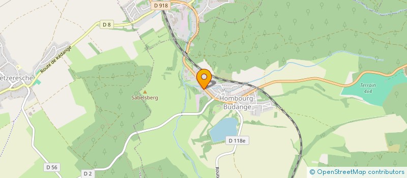 localisation de l'entreprise ETABLISSEMENTS MOLARO  HOMBOURG-BUDANGE