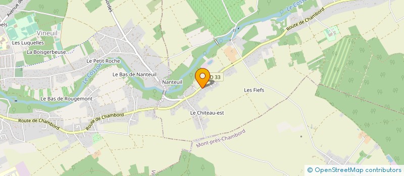 localisation de l'entreprise ETABLISSEMENTS MOLET à SAINT-GERVAIS-LA-FORET