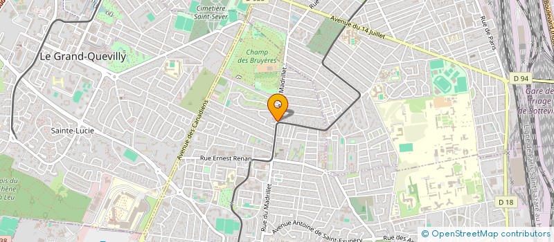 localisation de l'entreprise ETABLISSEMENTS MONGAY  SAINT-ETIENNE-DU-ROUVRAY