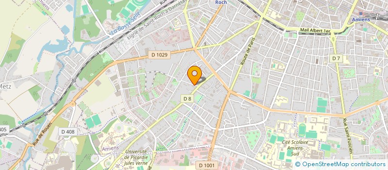 localisation de l'entreprise ETABLISSEMENTS MORCHAIN - LION à AMIENS