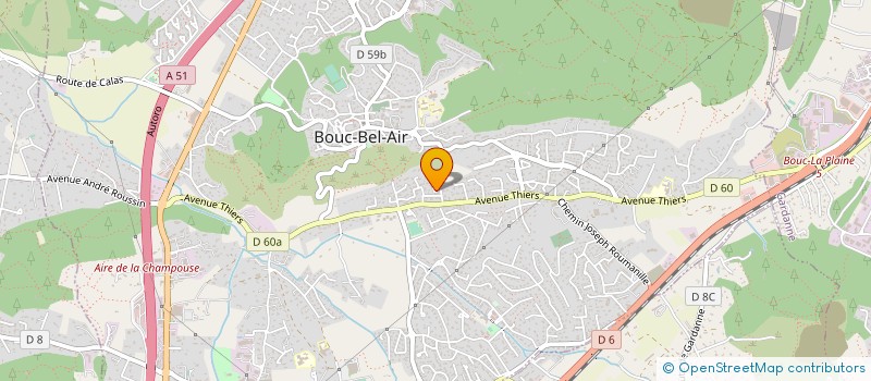 localisation de l'entreprise ETABLISSEMENTS MORI à BOUC-BEL-AIR