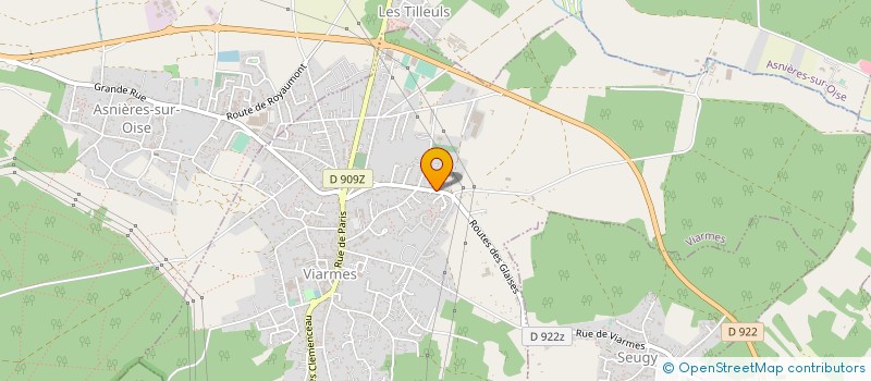 localisation de l'entreprise ETABLISSEMENTS MORIN  VIARMES