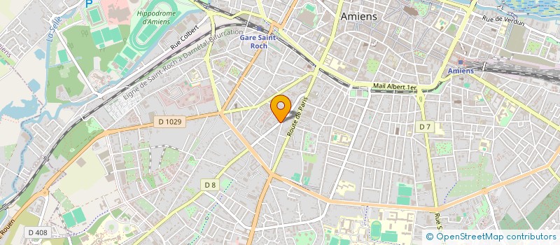 localisation de l'entreprise ETABLISSEMENTS MORLIERE à AMIENS