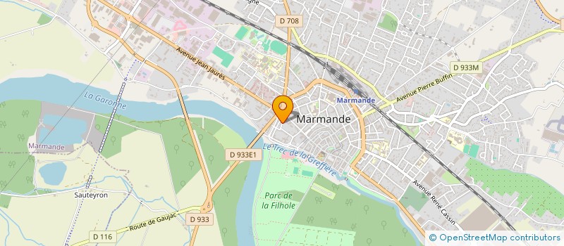 localisation de l'entreprise ETABLISSEMENTS MOUCHES à MARMANDE