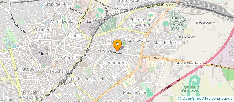 localisation de l'entreprise ETABLISSEMENTS MOUREAU  NIMES