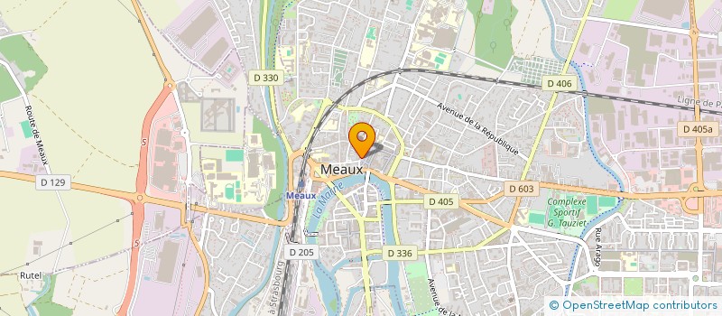 localisation de l'entreprise ETABLISSEMENTS MOURGUES à MEAUX