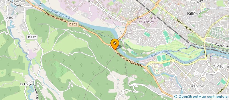 localisation de l'entreprise ETABLISSEMENTS MOURLAAS LAPLACE à LAROIN