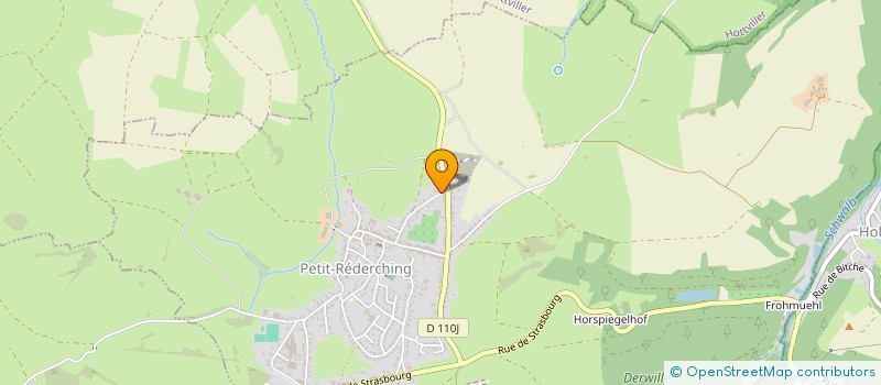 localisation de l'entreprise ETABLISSEMENTS MULLER  PETIT-REDERCHING