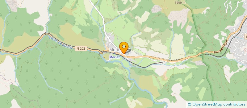 localisation de l'entreprise ETABLISSEMENTS NARDON à SAINT-ANDRE-LES-ALPES