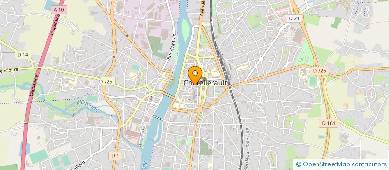 localisation de l'entreprise ETABLISSEMENTS NIVOLLE  CHATELLERAULT