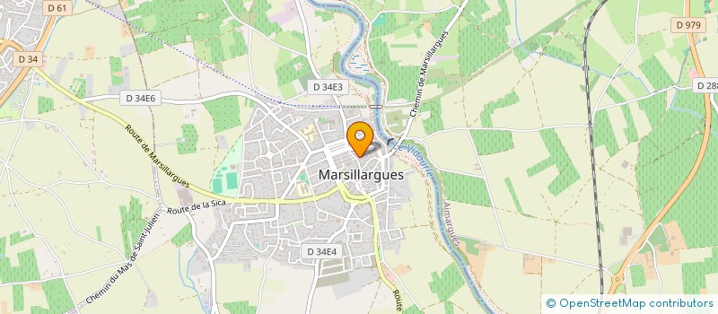 localisation de l'entreprise ETABLISSEMENTS NOEL - JACQUART  MARSILLARGUES