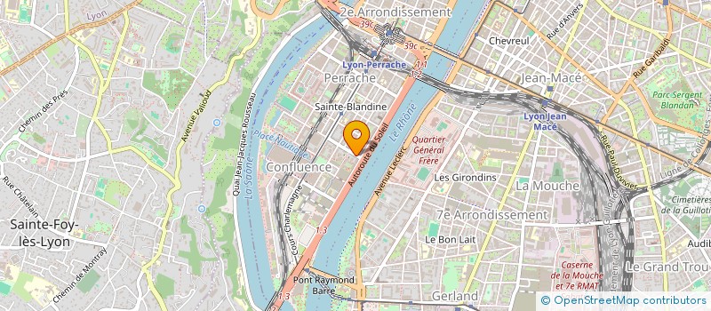 localisation de l'entreprise ETABLISSEMENTS NOIRIE  LYON