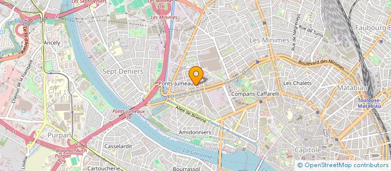 localisation de l'entreprise ETABLISSEMENTS NORBERT FARENC ET FILS à TOULOUSE
