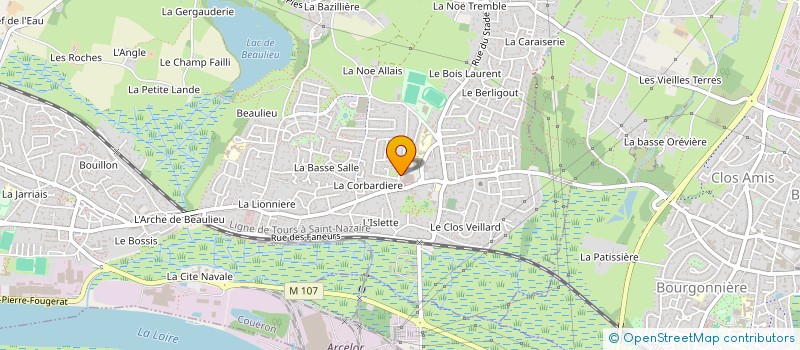 localisation de l'entreprise ETABLISSEMENTS NOVAIS  COUERON