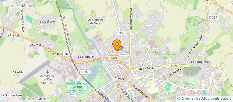 localisation de l'entreprise ETABLISSEMENTS ODON DELCROIX à SAINT-GEORGES-DES-GROSEILLERS