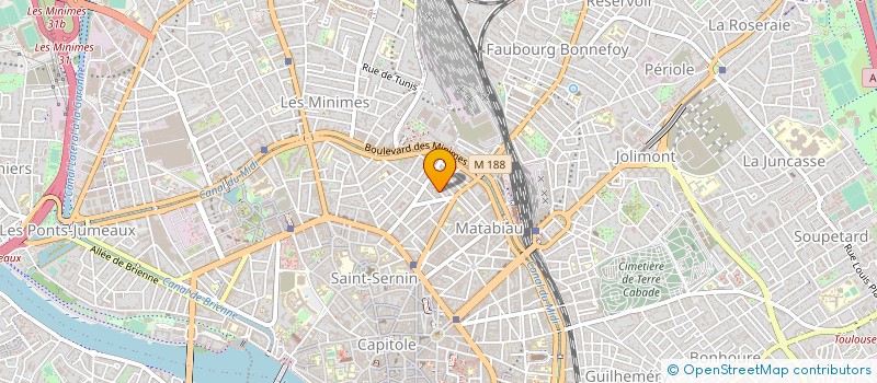 localisation de l'entreprise ETABLISSEMENTS OKSMAN à TOULOUSE