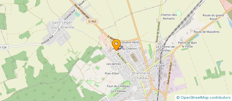 localisation de l'entreprise ETABLISSEMENTS ORMANCEY  BRIENNE-LE-CHATEAU