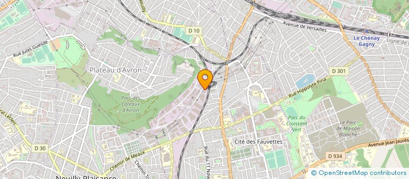 localisation de l'entreprise ETABLISSEMENTS PACON  NEUILLY-SUR-MARNE