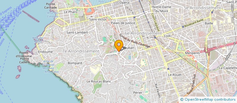 localisation de l'entreprise ETABLISSEMENTS PANIE à MARSEILLE