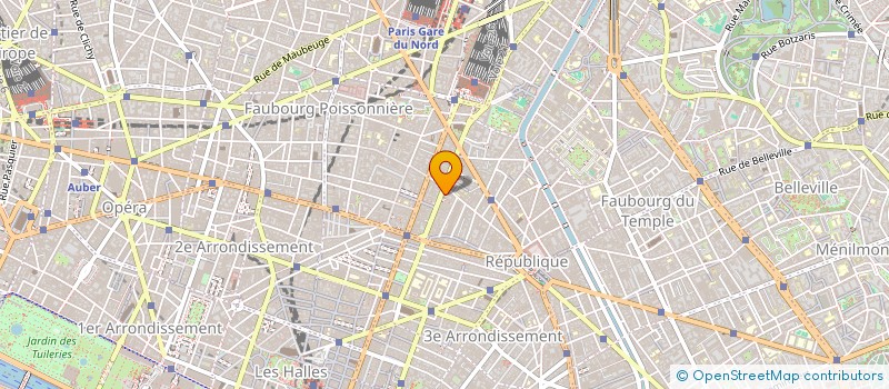 localisation de l'entreprise ETABLISSEMENTS PARIS-BONNETERIE  PARIS