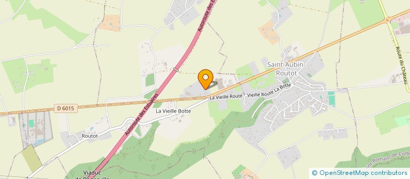 localisation de l'entreprise ETABLISSEMENTS PARMENTIER à SAINT-ROMAIN-DE-COLBOSC