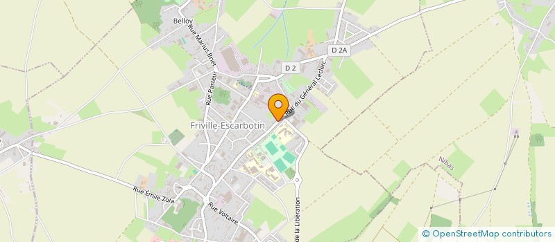 localisation de l'entreprise ETABLISSEMENTS PARMENTIER ET PAROIELLE à FRIVILLE-ESCARBOTIN
