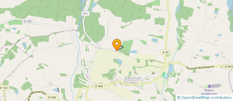 localisation de l'entreprise ETABLISSEMENTS PARRAGUETTE à PEYRUSSE-GRANDE