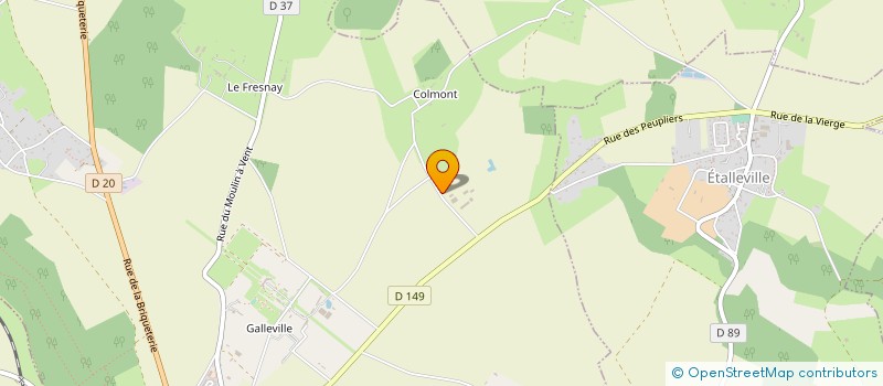 localisation de l'entreprise ETABLISSEMENTS PASQUIER ET COMPAGNIE à SAINT-LAURENT-EN-CAUX